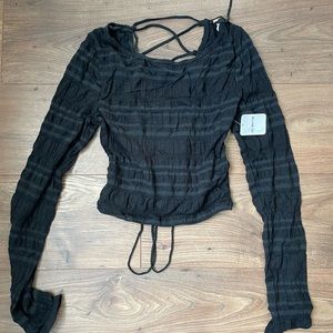 sweet free people top, new with tags!!